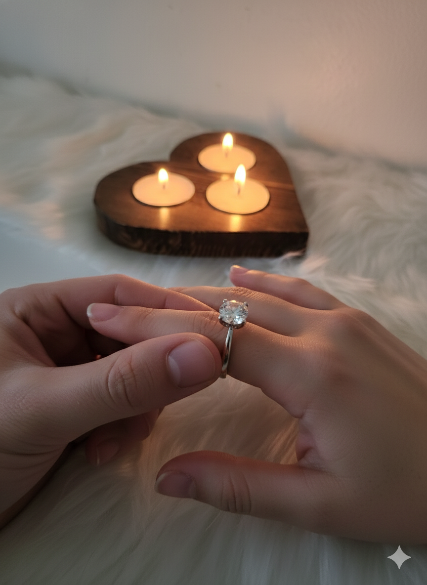 Heart Tea Light Holder Set