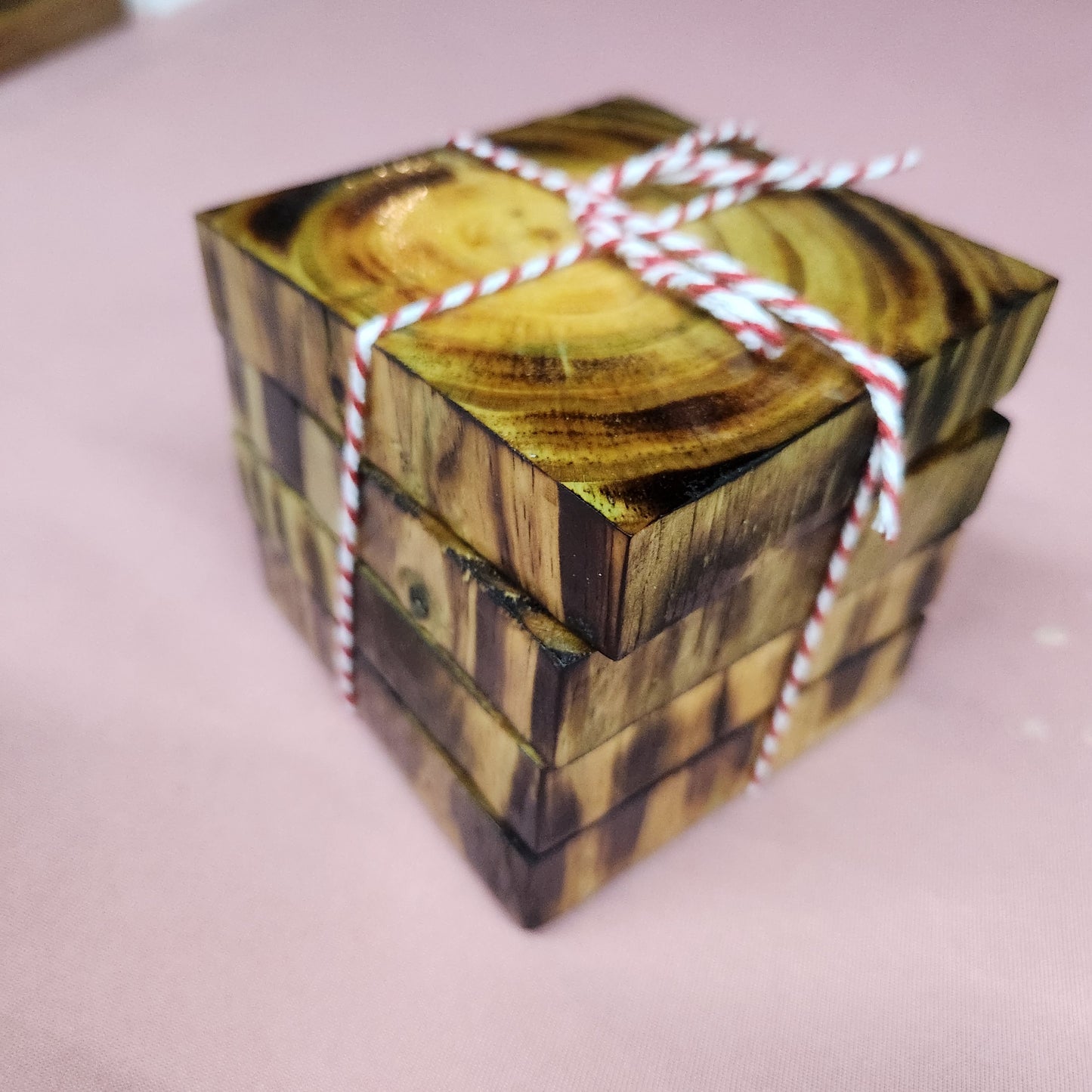 Shou Sugi Coasters