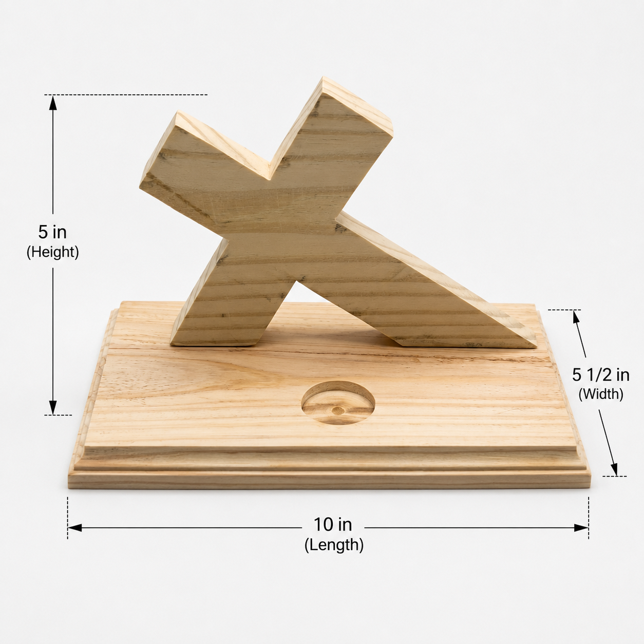 Cross Tea Light Holder